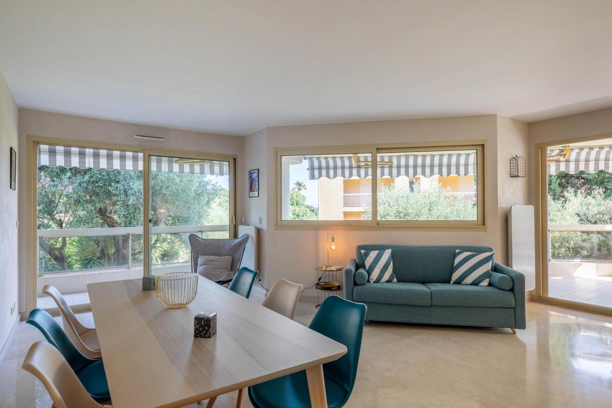 Tanit Piscine, 6 Couchages, Parking Apartman Antibes Kültér fotó